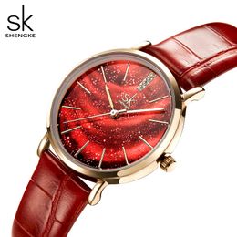 Dameshorloge horloges van hoge kwaliteit luxe quartz-batterij Limited Edition creatieve persoonlijkheid gradiënt ster wijzerplaat waterdicht horloge 32 mm horloge
