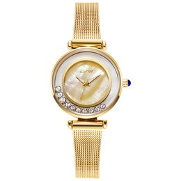 Relojes para mujeres de alta calidad Diseñador informal de lujo Implay de cuarzo-Battería de cuero 29 mm de cuero Reloj