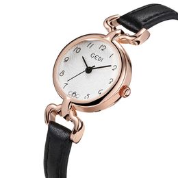 Orologio da donna orologi di alta qualità di lusso in edizione limitata di design impermeabile al quarzo con batteria in pelle 24mm orologio montre de luxe regali