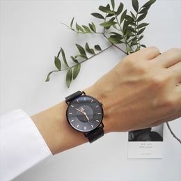 Reloj para mujer relojes de lujo de alta calidad moda minimalista reloj impermeable Milán con reloj de cuarzo
