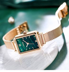 Dameshorloge Horloges van hoge kwaliteit, luxe, moderne waterdichte quartz-batterij 27 mm horloge