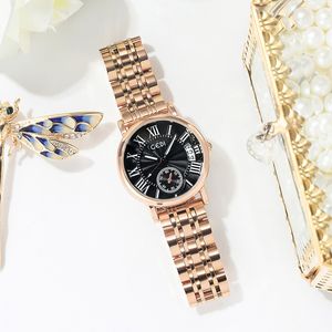 Montre femme montres de haute qualité luxe affaires Quartz-Batty mode étanche en acier inoxydable 32mm montre