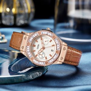 Dameshorloge horloges hoogwaardige luxe casual limited edition waterdichte kwarts-battery horloge