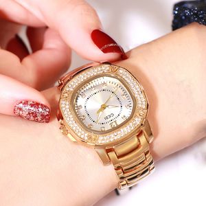 Reloj para mujer, relojes de lujo de alta calidad, reloj de negocios de cuarzo con batería resistente al agua de acero inoxidable de 40,5mm