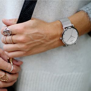 Dameshorloge horloges van hoge kwaliteit luxe quartz-batterij Light Limited Edition eenvoudig literair stijl waterdicht quartz horloge
