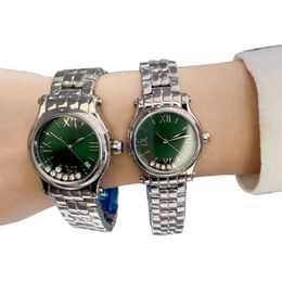 Relojes para mujer, 30mm, 36mm, esfera clásica, correa de acero inoxidable, reloj de negocios a la moda, relojes de pulsera para parejas, Montre De Luxe