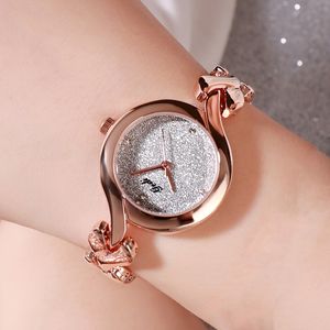 Montres pour femmes de haute qualité bracelet en alliage de mode sens couleur progressive montre à quartz exquise 25mm montre montre de luxe cadeaux A1