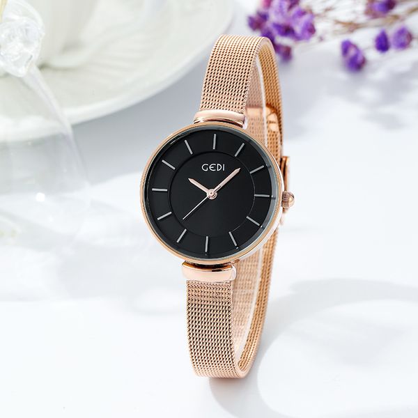 Montres pour femmes de haute qualité Battery Battery Casual Limited Edition Wharproof 37 mm Watch