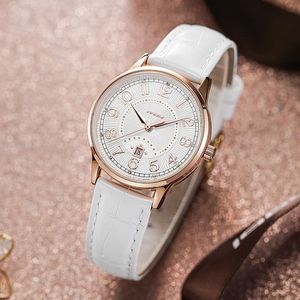 Montres pour femmes montre de luxe légère bracelet étanche montre de calendrier édition limitée montre à Quartz 32mm