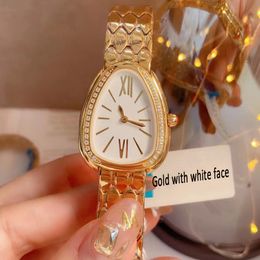 Dameshorloges luxe gouden quartz horloge voor dames Roestvrij staal diamant Horloges dames waterdichte horloges montre de luxe dropshipping