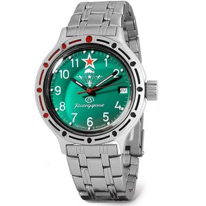 Relojes para mujer comandante ruso reloj militar masculino impermeable mecánico fuerzas especiales misma luz nocturna a prueba de golpes 230927