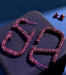 Dames bruiloft sieraden oorbellen Purple Luxurys Designers V ketting armband sieraden Pak Praty trouwjurk Jean Brand Women ME4962265