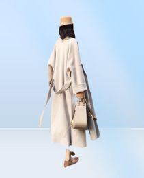 Cubro de mezclas de lana para mujer con cinturón extra de chaqueta hipster de invierno extra caliente para mujeres abrigas de gran tamaño de gran tamaño16174644