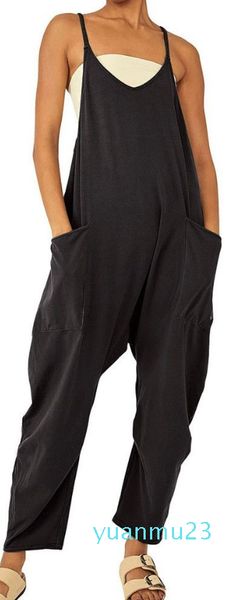Tenues de Yoga pour femmes, combinaison ample, salopette, pantalon Long, grande taille