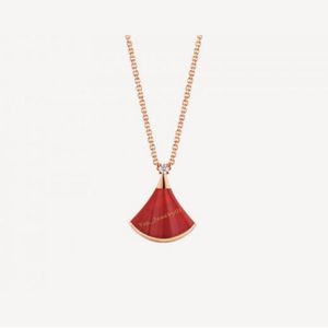 WomensJewelry Shell pendentif collier gemme pendentifs collier diamant or résistant à la sueur et colorfast dames mode charme