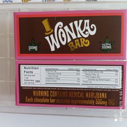 Boîte d'emballage de chocolat Wonkabar, boîtes d'emballage de chocolats de qualité alimentaire avec moule compatible
