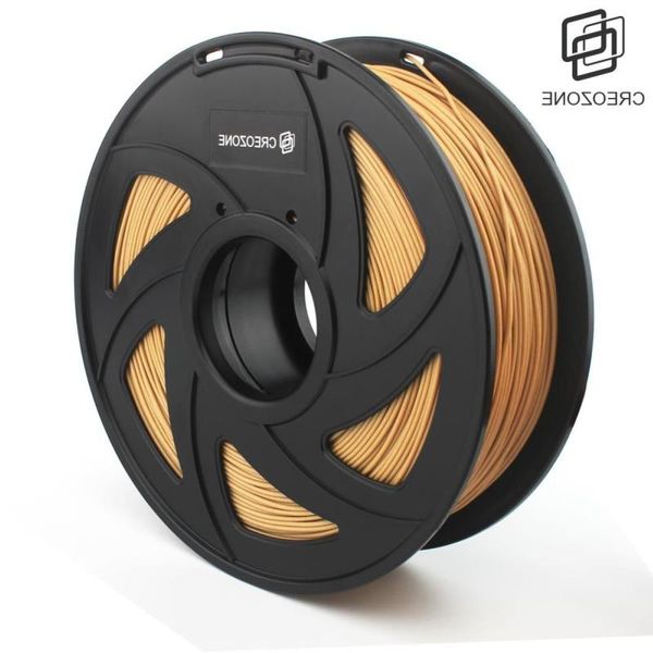 Envío gratuito MADERA Filamento de impresora 3D 175 mm 1 KG 220LBS Carrete Precisión dimensional /- 003 mm Materiales de impresión 3D Suministros Gkepp