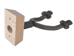 Houten gitaarhouder Gitaarmuurhanger Haken met rubberen armen Houten basis2060545