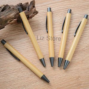 Pen de madera Pen ecológica Bamboo Ballpoint Mayor Mayor Mayor Beholes Advertising Company Custom Signature Ball Pens Th0700 S