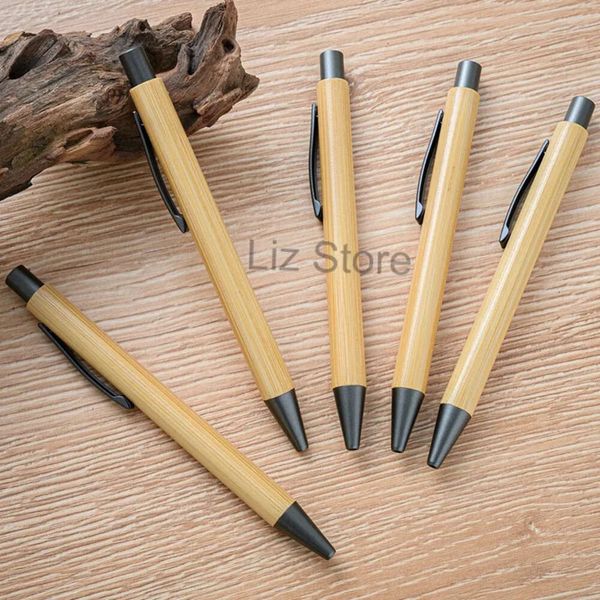 Wood stylo écologique BAMBOO BAMBOO Ballpoint en gros de la publicité Société de publicité Signature Custom Signature Styds Th0700 S