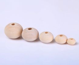 Hout Wit Round Spacer Bead Sieraden voor armband DIY sieraden Making 68101214 16mm9438977