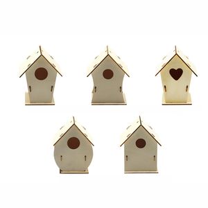 Nichoirs en bois Artisanat pour enfants Kit de maison d'oiseau bricolage pour enfants à construire et à peindre Arts et artisanat pour garçons filles XBJK2306