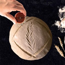 Houten broodmes scheermesnijder opbergzak rond brood lamde deeg scoren slashing gereedschap voor doe -het -zelf zuurdesembrood