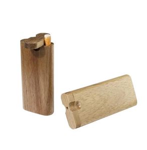 Étui à cigarettes en bois extérieur Portable Protection de l'environnement tabac boîte de rangement accessoires de fumer ménagers