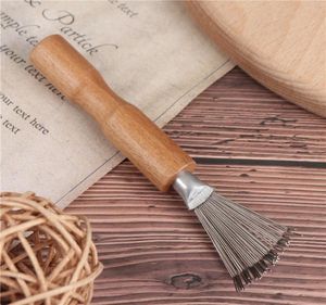 Nettoyage de peigne en bois délicat délicat amovible de brosse à cheveux Brosse de peigne de peigne outil de nettoyant outil intégré Tool 6524409