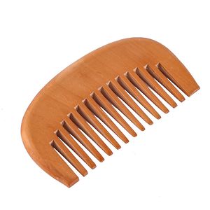 Houten kam haarborstels Peach Combs Gift Health Care Massage Hairdressing Beauty Tools
