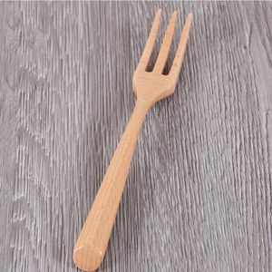 Juegos de cubiertos de madera, tenedor, cuchara, juegos de viaje de madera, reutilizables, 100% degradables, ecológicos, desechables para exteriores y picnic