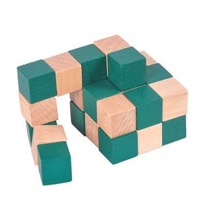 Houten draak staart magie magie kubus st in puzzel speelgoed volwassen en kind intelligent hersenen plagen 3D -vorm puzzel speelgoed S516
