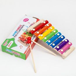 Houten Hand Kloppen Piano Speelgoed Kinderen Muziekinstrumenten Kind Baby Xylofoon Ontwikkelings Houten Speelgoed Kinderen Geschenken Leren Onderwijs Speelgoed SN6295