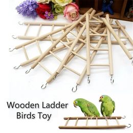 Houten ladder swing scratcher klimhamsters papegaai speelgoed huisdier benodigdheden 240515