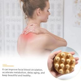 Houten paddestoelvorm massage handmatige houten therapie massagetool, anti -cellulitis, lymfedrainage, verlichtingspierspanning