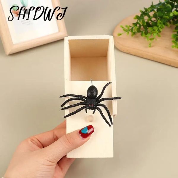 Trick Prank Trick Practical Joke Home Play Toy Box Gag Spider Kid Parents Friend Funny Play Joke Box Box Car Decoration