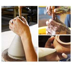 Tool de modélisation d'art de modélisation en bois de punch en bois Faire du bec de théâtre pour théâtre pour enfants pour adultes en bois projets de pot à main