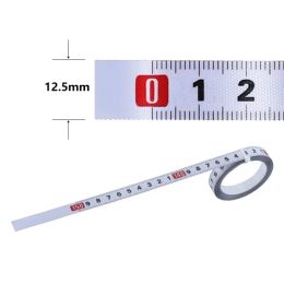 Woodworking T Track Late Measure 12.5/16/19mm Breedte Metric Self Adhesive Scale Ruler voor Mitre Track Router Table Saw Meting