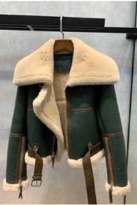 Manteau en laine pour moto, veste bombardier en Pu pour l'extérieur, vêtements d'automne imprimés pour femmes, blazers d'automne et d'hiver pour femmes, VHLD