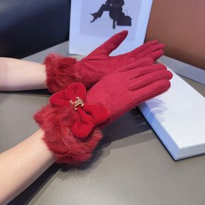 Guantes de lana, guantes de moda, forro cálido para otoño e invierno, clásicos y sencillos de usar, súper cómodos y suaves, versátiles, talla única