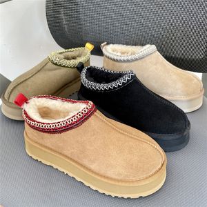 Tasman Slippers Designer Slippers Designer Schoenen Australië Laarzen Tazz Slippers Dames Slippers Bont Slippers Mosterdzaad Slip-On Flats Slippers Zwart Kastanje Winter