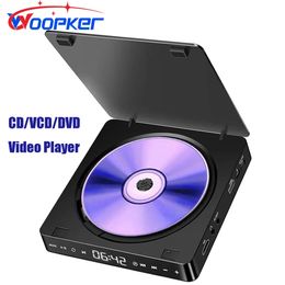 Woopker DVD Player KC-708 HD 1080P CD Portable VCD HIFI Lecteur vidéo stéréo travail pour TV Projecteur 240415