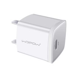 WOPOW CARGO RÁPIDO PD USB Tipo C Charger 20W para iPhone 11 Pro Xiaomi US Wall Teléfono móvil Adaptador de cargador Mini carga rápida