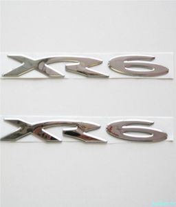 Mot xr6 voiture PVC chrome 3d lettre de voiture tronc de capuche embranche emblème ne nom personnalisé plaque autocollant décalant 7320538
