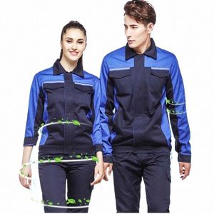 Vêtements de travail pour hommes costume de soudage atelier de voiture combinaisons eau électricité installateur réparateurs mécaniques uniformes Engineering4x G7kL #