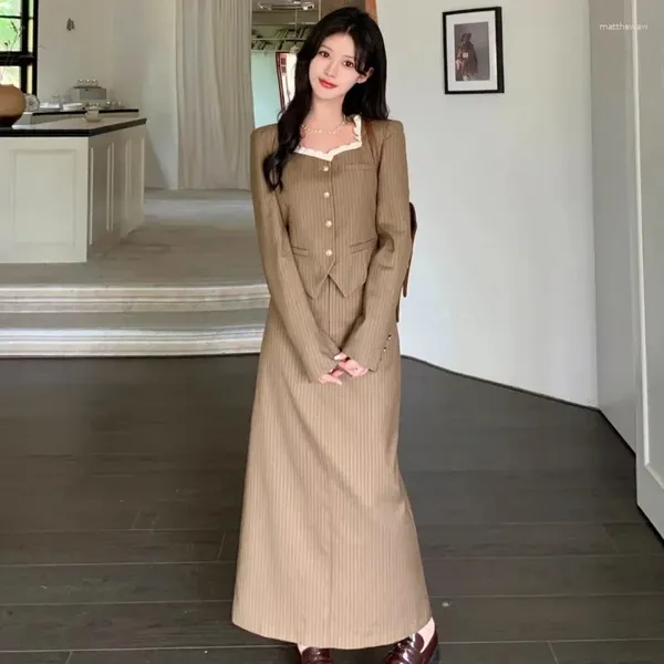 Robes de travail insozkdg femmes automne petit style parfum