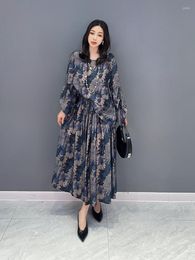 Robes de travail SuperAen 2023 été coréen mode fleur haut ample Blouse décontracté longue jupe femmes ensembles