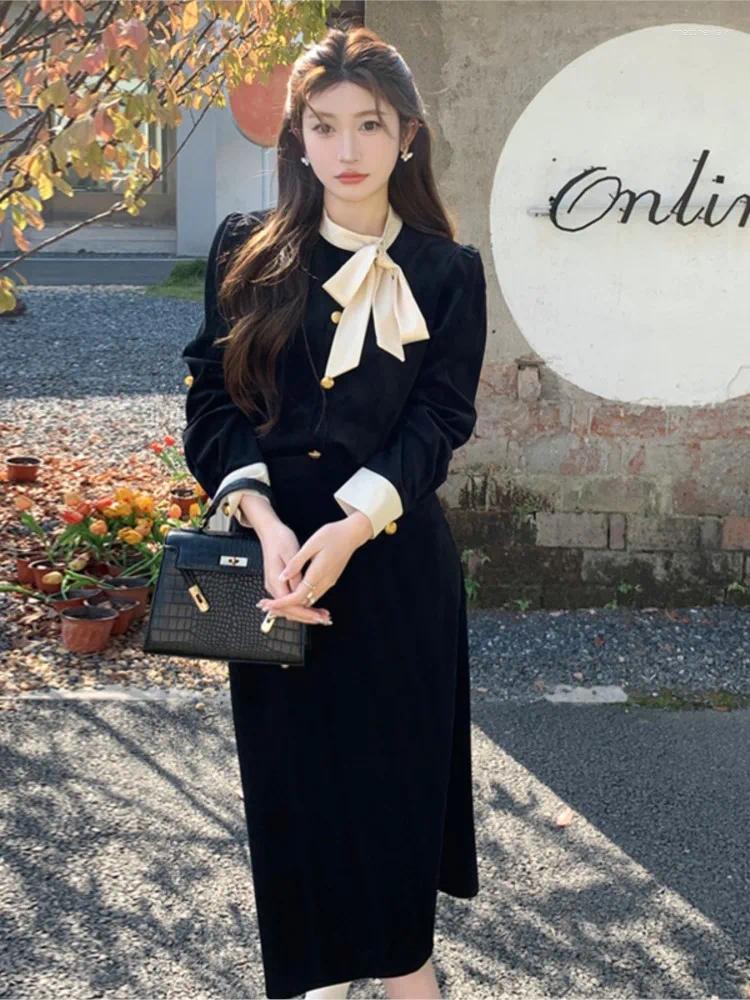 Vestidos de trabalho Mulher Conjunto de saia da cintura elegante da coreana High