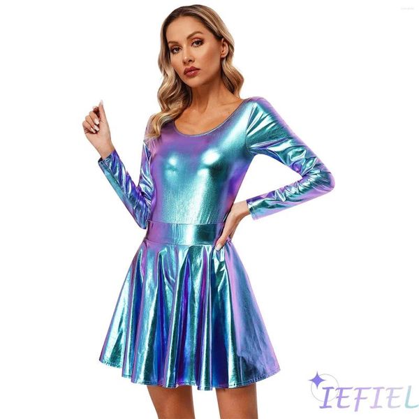 Robes de travail Femmes Tenue Bodycon Bottoming Shirt Jirt Party Party Nightclub Dance Show Two Piece Set Summer Beach Clubwear Robe