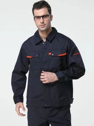 Travail global Uniforme Hommes Femmes de travail Coverall Suite de soudage Atelier de réparation automobile Mécanicien de taille plus vêtements 240430